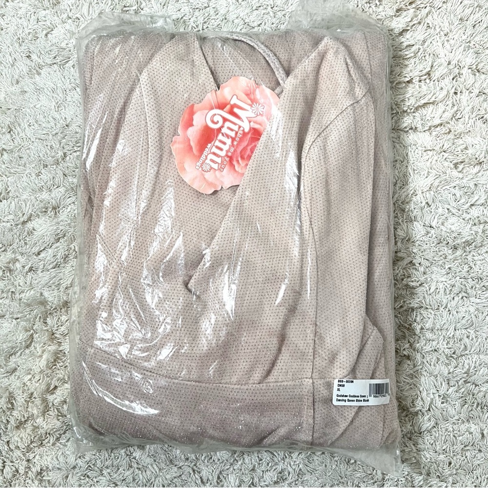 Show Me Your MuMu Godshaw Goddess Gown Backless, Shine Blush Bridesmaid Dress - Picture 2 of 6